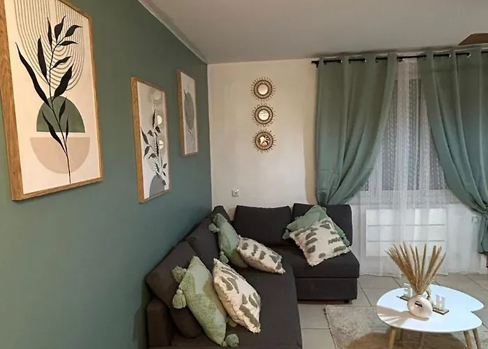 شقة Cosy 4 Pers Au Centre De Et Metro A 2 Min