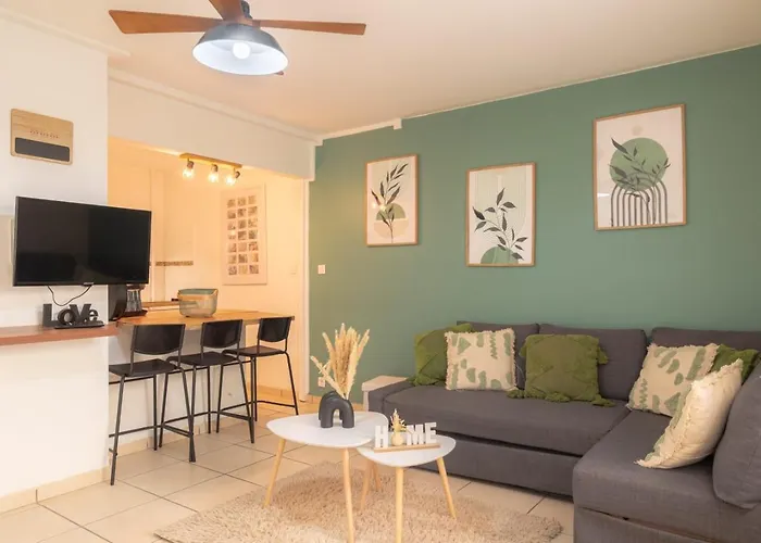 Cosy 4 Pers Au Centre De Et Metro A 2 Min 아파트